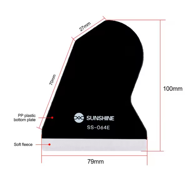 SUNSHINE SS-064E 79*100mm Film Laminating Tool Black
