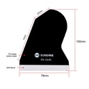 SUNSHINE SS-064E 79*100mm Film Laminating Tool Black