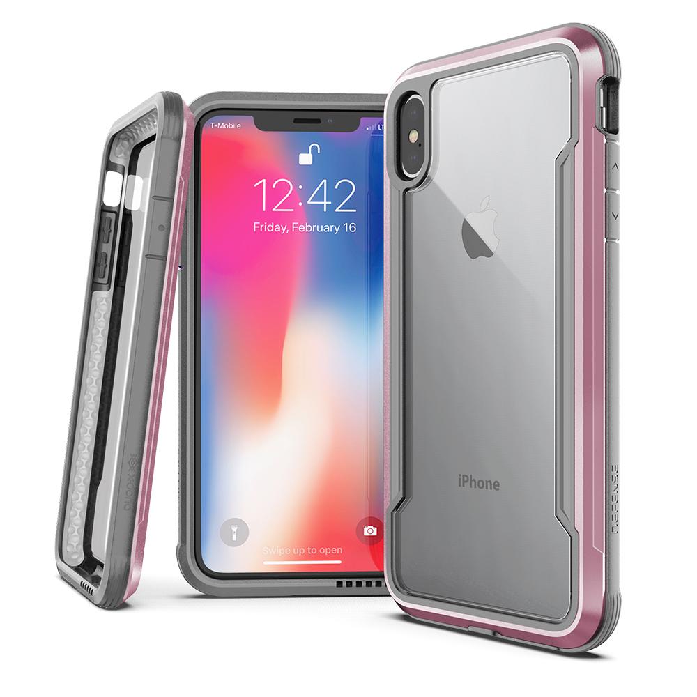 [FW9-8] X-doria Defense Drop Shield+ (6M) | iPhone XS Max - Rose Gold