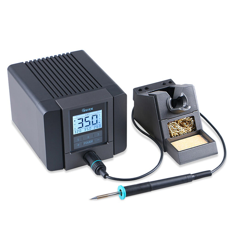 [TOL1-3] Quick TS1200A 120W Intelligent Lead-free Anti-static Soldering Iron Soldering Station 220V AU Plug