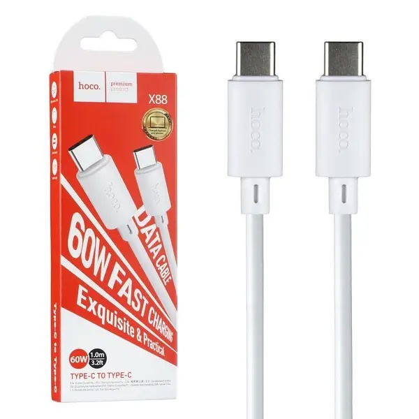 Hoco X88 | Type-C to Type-C charging data cable