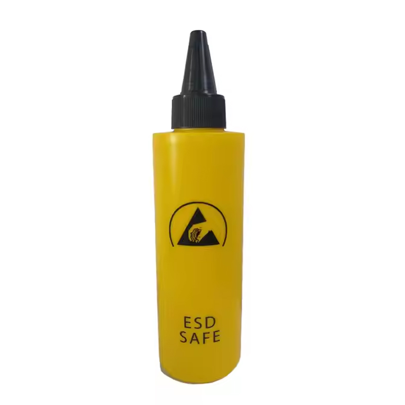 [TOL3-1] 60ml ESD Safe Antistatic Leakproof Alcohol Bottle - Yellow