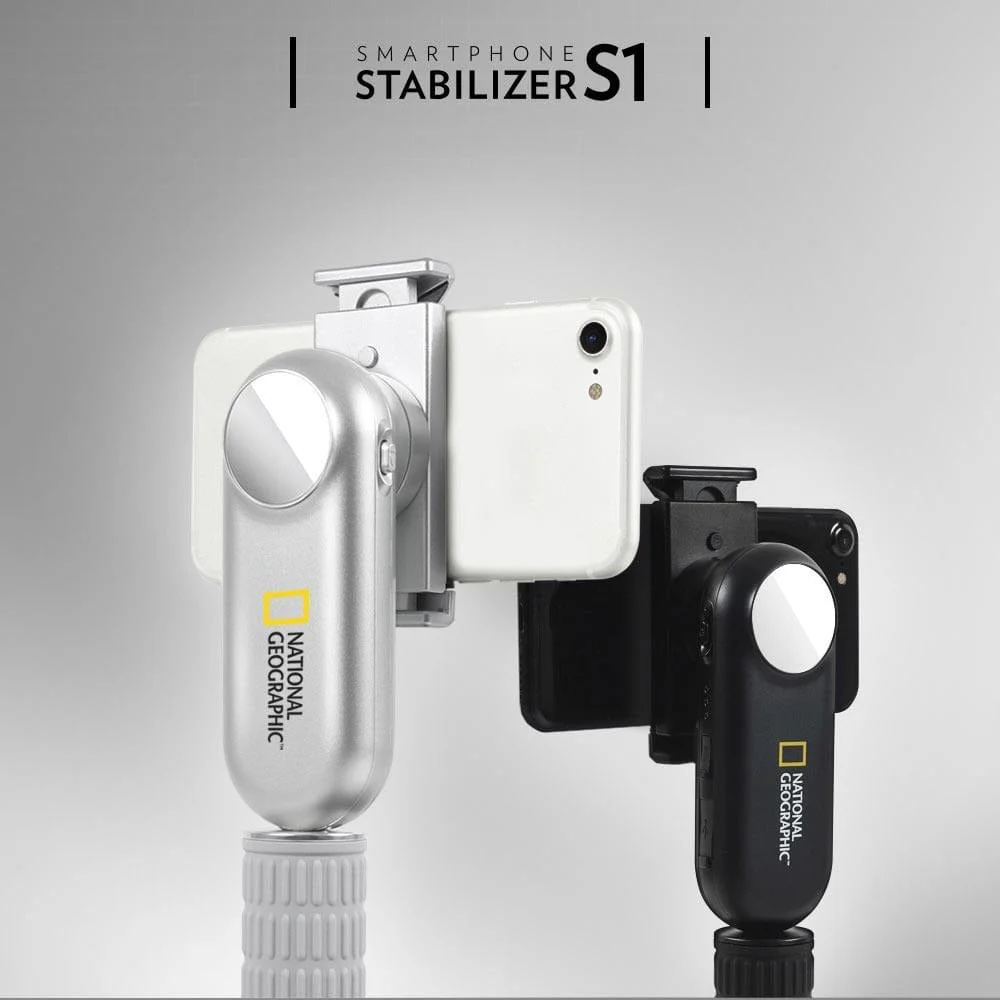 National Geographic Stabilizer Stabiliser gimbal S1 - Silver