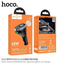 Hoco Z61A Correct PD60W(2C1A) cigarette lighter car charger