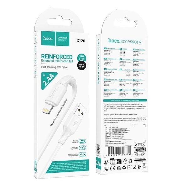 Hoco X120 Beneficio charging data cable - Lightning