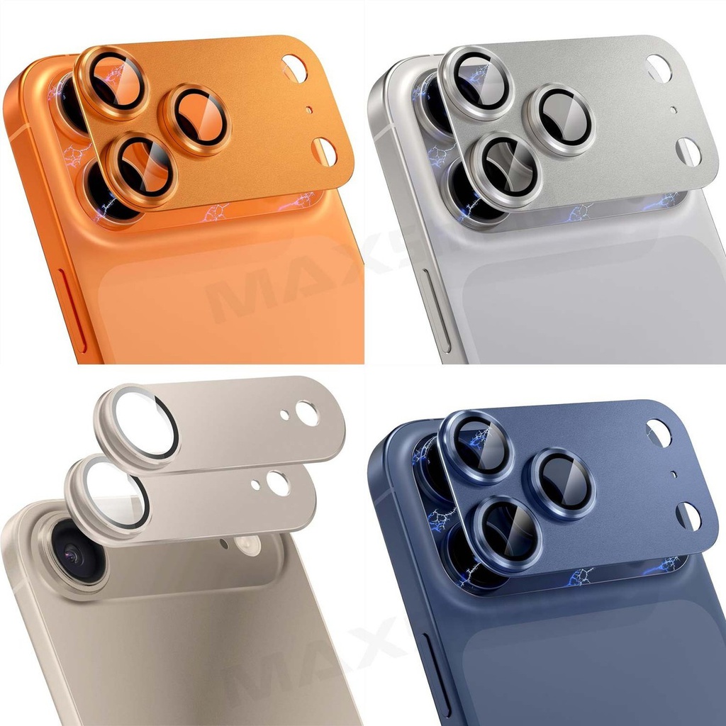 Metal Back Glass Protector | iPhone 17 Pro Max