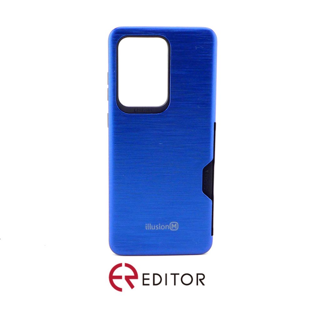 [LW1-21] Editor Illusion w/ Card Slot | Samsung Galaxy A52 – Blue