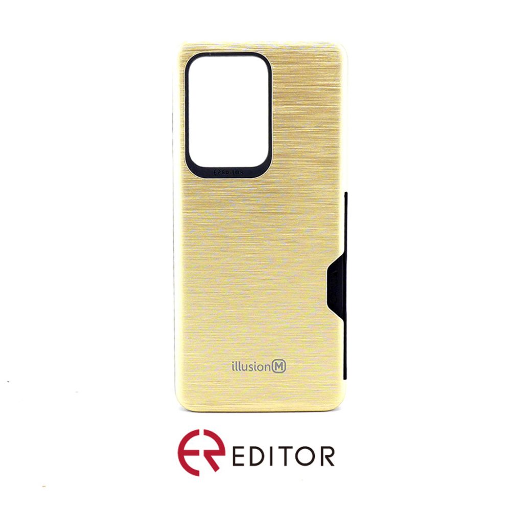 [LW1-21] Editor Illusion w/ Card Slot | Samsung Galaxy A52 – Gold