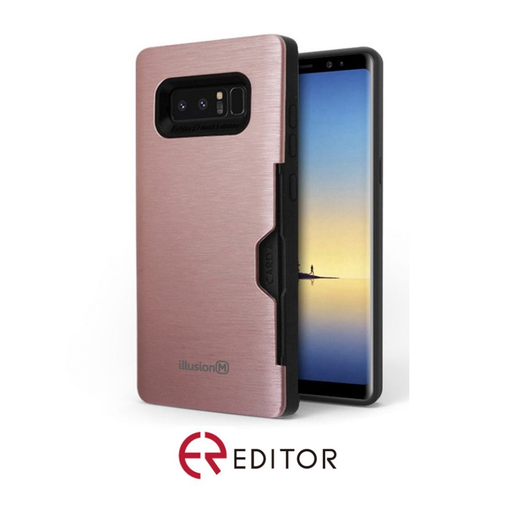 [KW2-05] Editor Illusion w/ Card Slot | Samsung S10 5G – Rose Gold