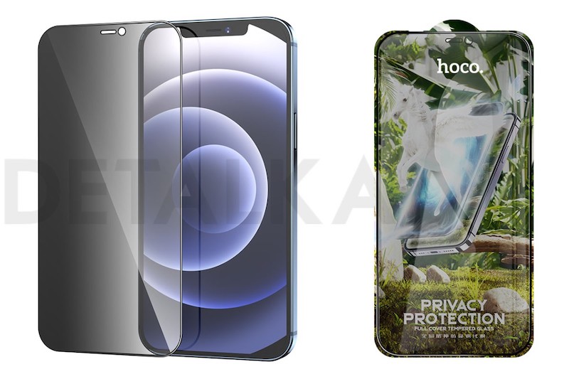 Hoco G11 [PACK 25] | PRIVACY Tempered Glass - iPhone 14 Plus/iPhone 13 Pro Max