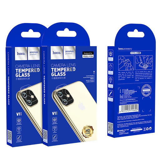 [FW7-05] Hoco V11 Lens Tempered Glass | iPhone 11 Pro Max